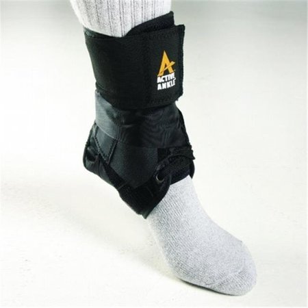 ACTIVE ANKLE Active Ankle AS1BLKLARGE Clam Large AS1 Ankle Brace - Black AS1BLKLARGE Clam